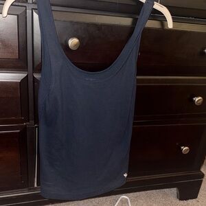 Abercrombie & Fitch Navy Tank Top